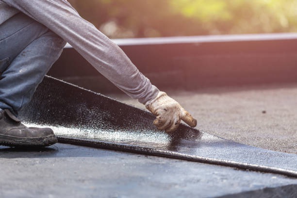 Professional Emergency Waterproofing technician working in Modoc, IN